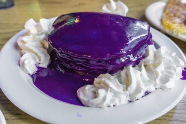 Ludi's Purple Ube Pancakes near Pike Place Market
