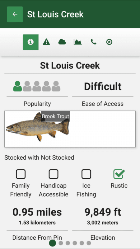 Colorado Parks and Wildlife Fishing App