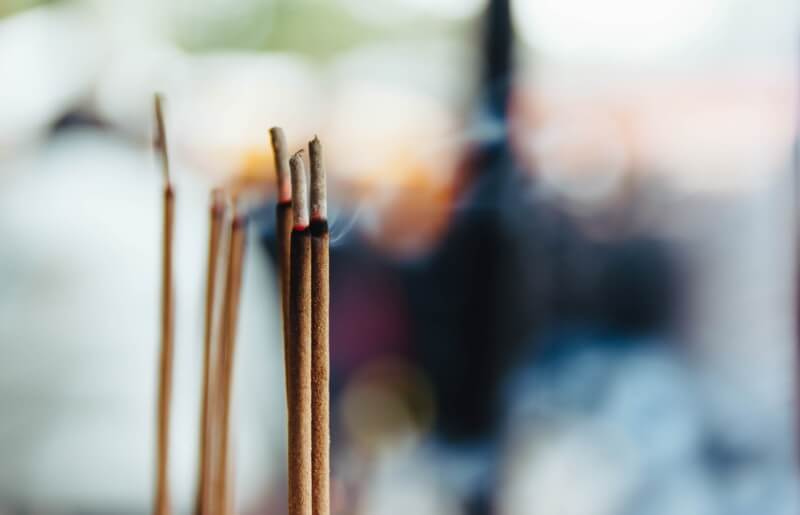 How to celebrate Chinese new year? burn your incense.