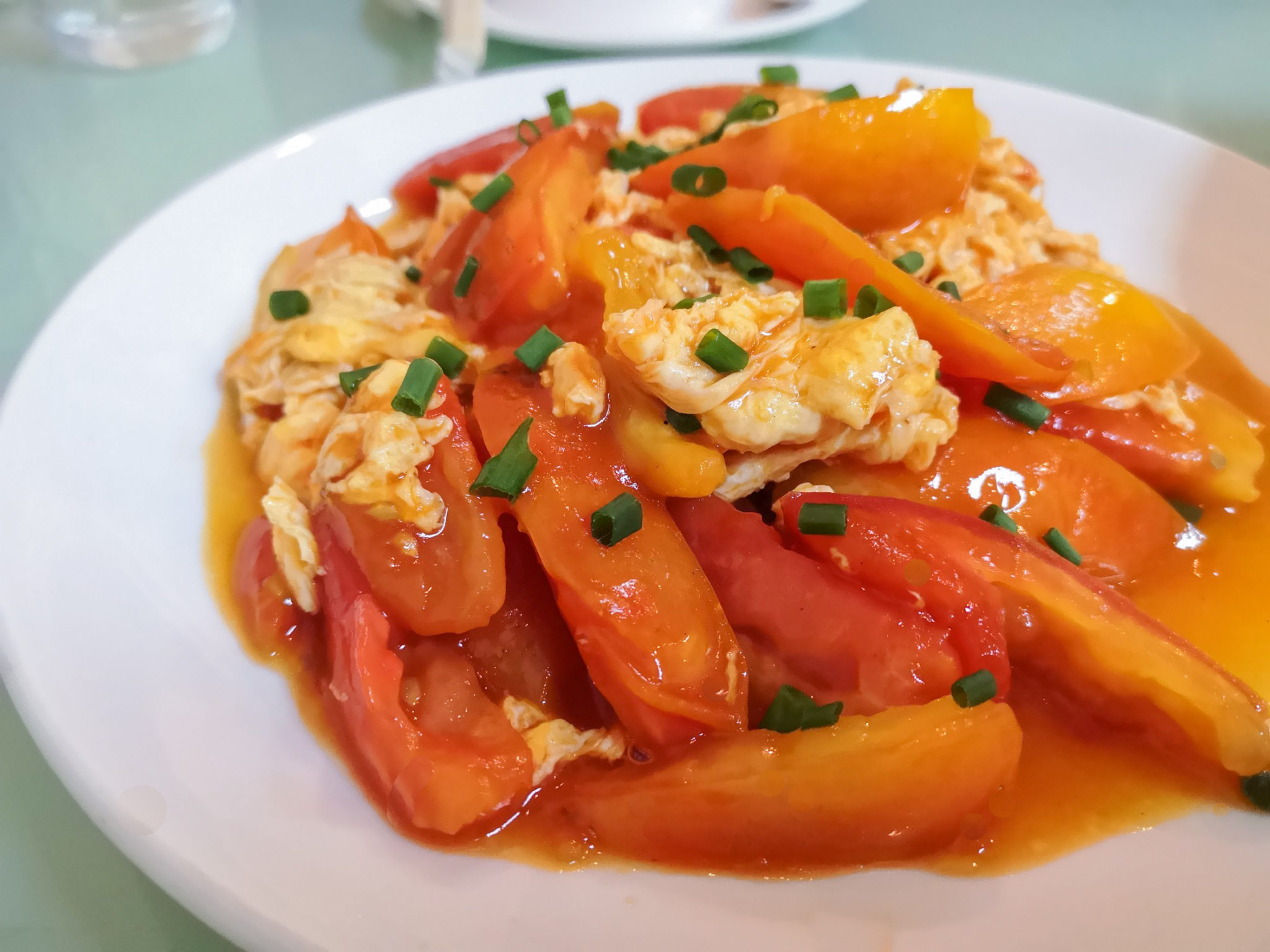 Easy Scrambled Eggs & Tomatoes Stir Fry – Fanqie Jidan (番茄鸡蛋)