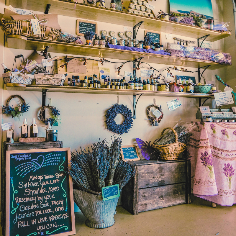 Lavender Shack in Palisade