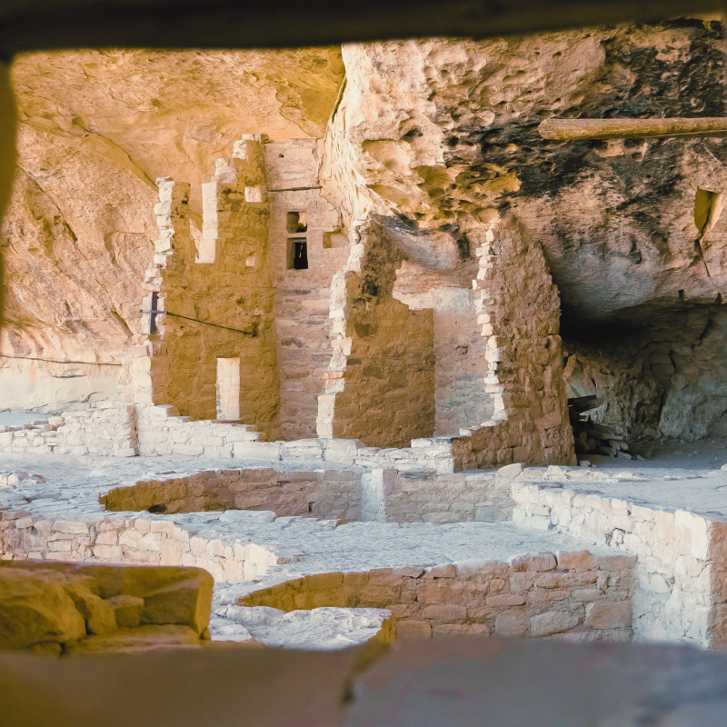 Mesa Verde Looking through window