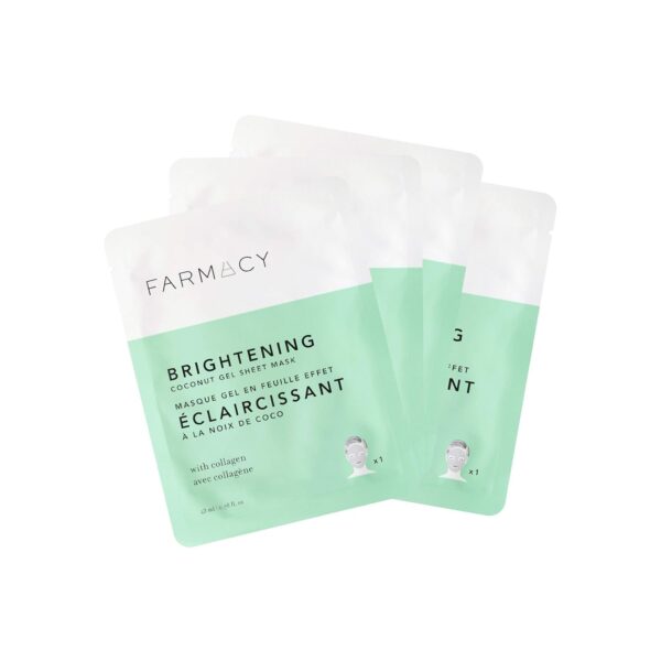 Farmacy Coconut Gel Sheet Masks - Skin Care Face Mask - 4 Pack