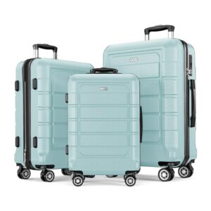 SHOWKOO Expandable Hardshell Luggage Set