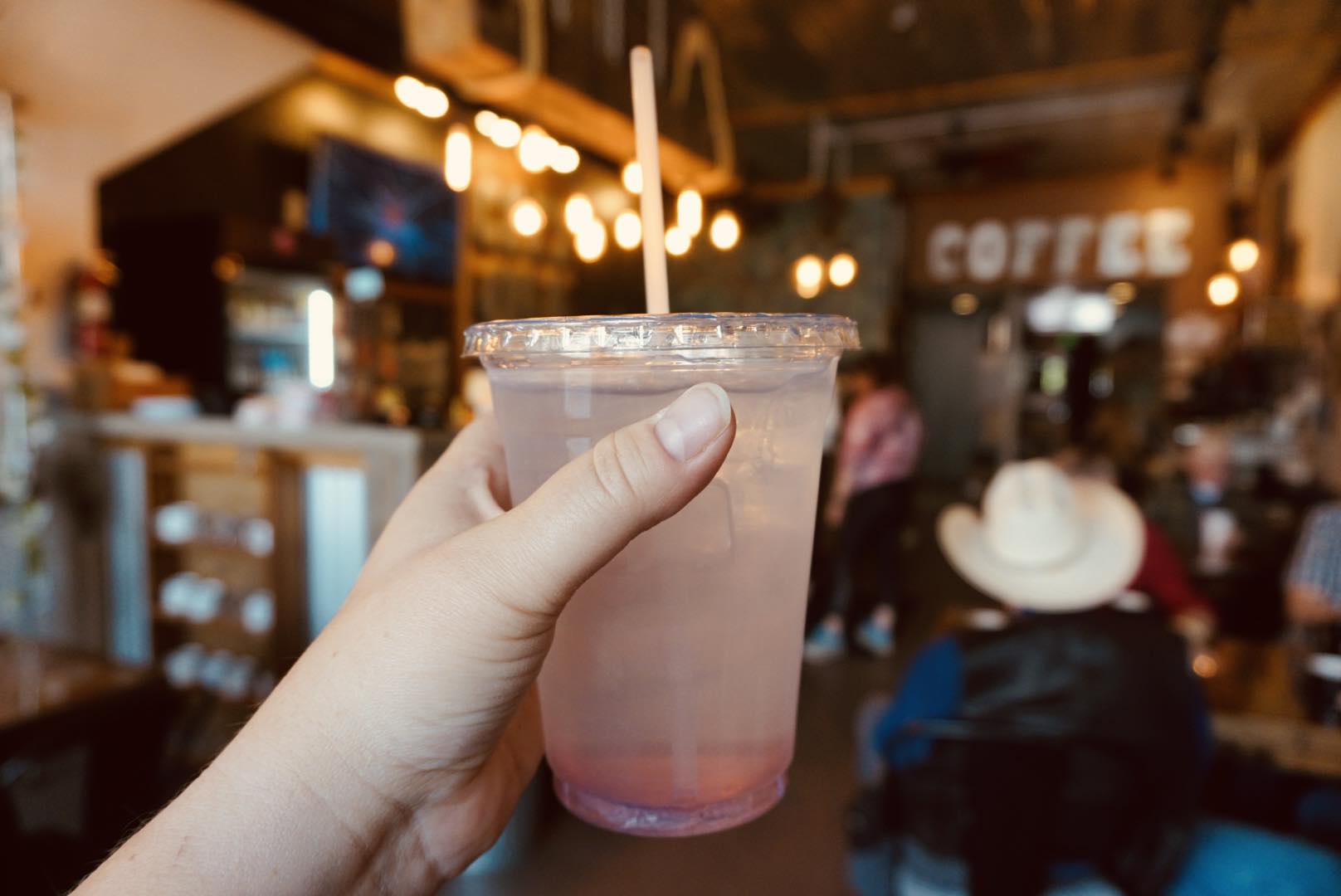 Lavender Lemonade at City on the Hill in Canon City, Colorado