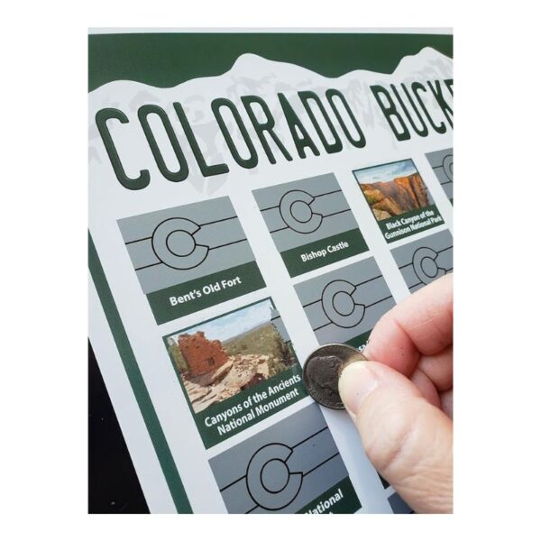 Colorado Scratch Off Poster & Colorado Bucket List