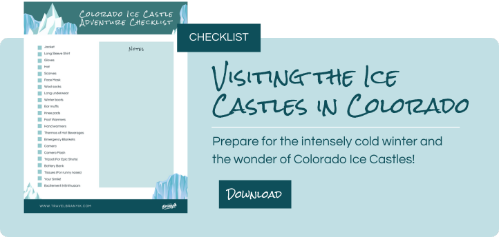 Colorado Ice Castles Checklist