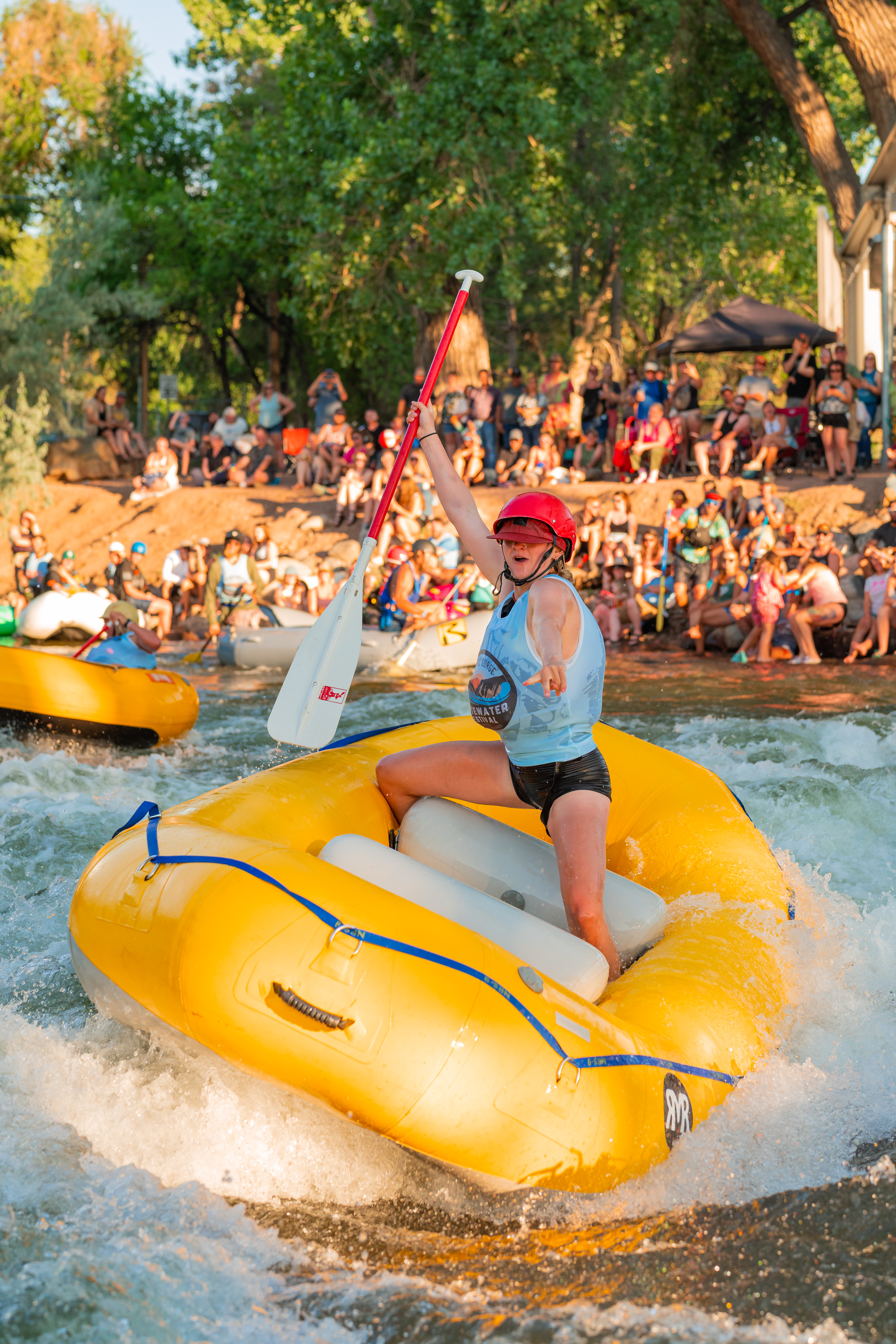 Raft Rodeo in Canon City Colorado at the Royal Gorge Whitewater Festival
