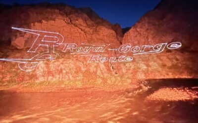 A Night Under the Stars: Riding the New Royal Gorge Route Railroad Laser Light Show Dinner Train